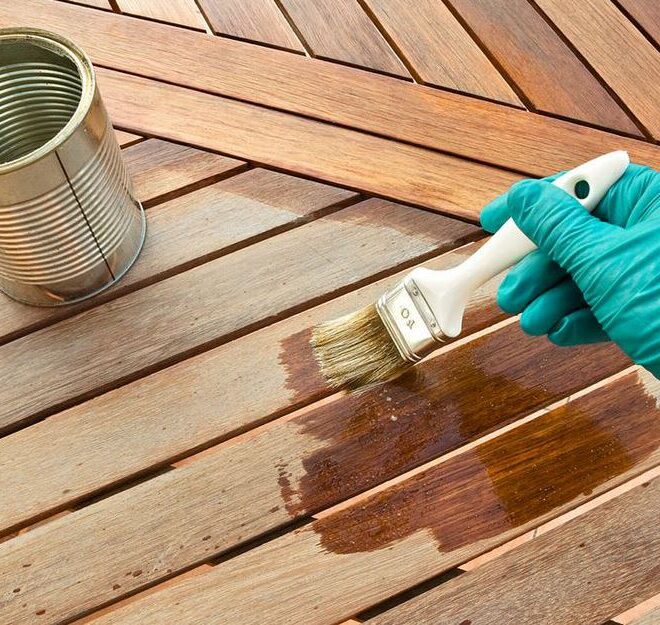 Deck Staining